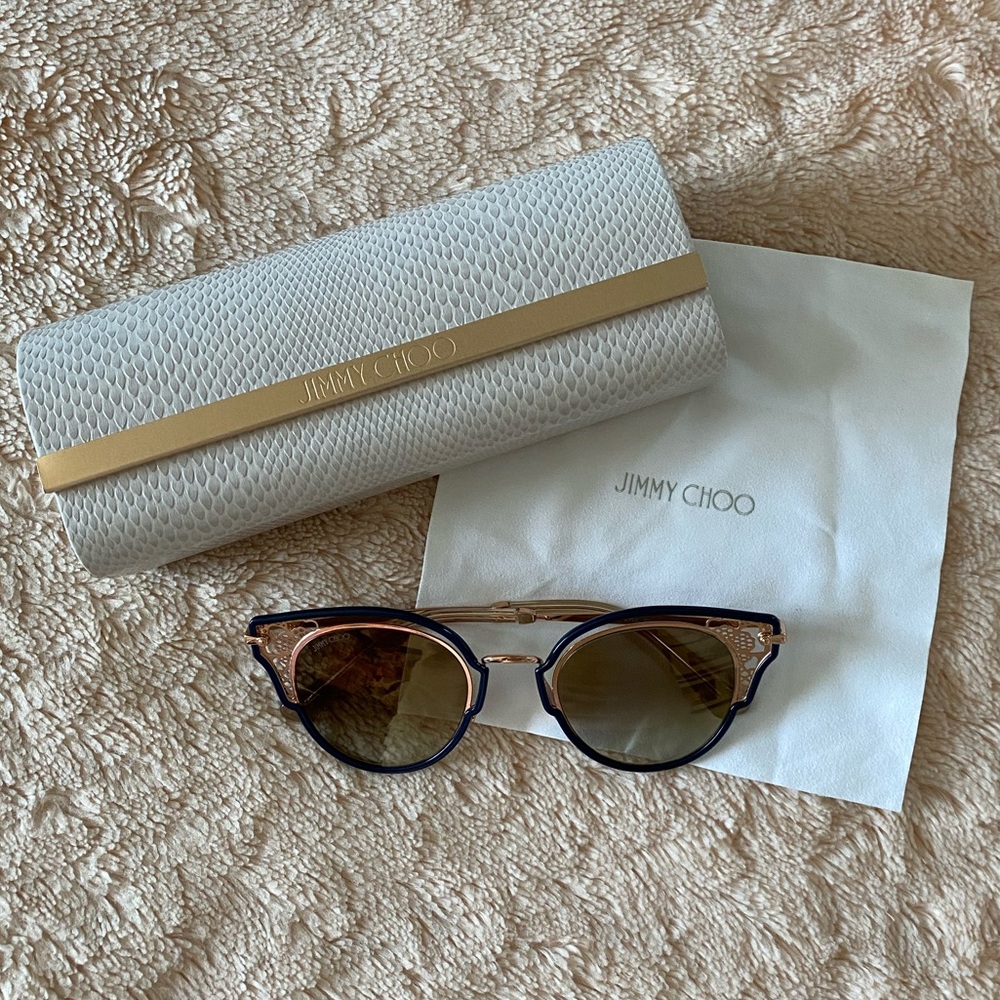 Jimmy Choo Dhelia Sunglasses NWT